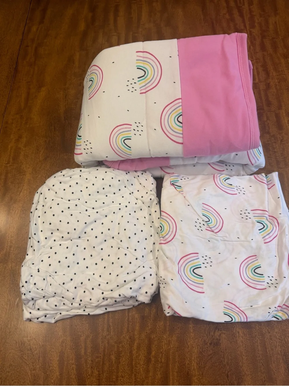 KITEX baby LITTLE STAR ORGANIC Reversible Comforter and 2 Fitted Sheets